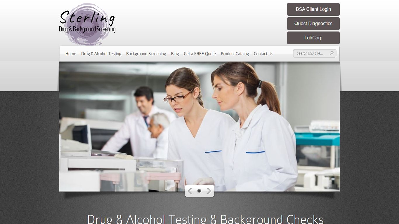 Sterling Drug Testing-Drug and Background Screening